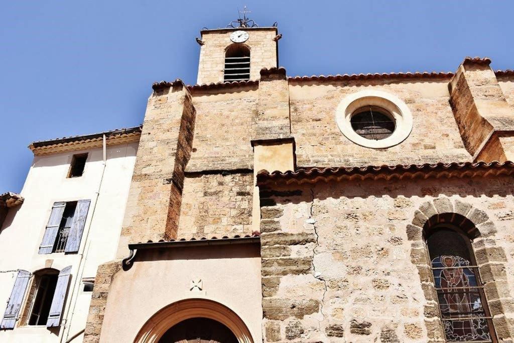 Joli Loft Dans Village Pittoresque Péret Exterior foto